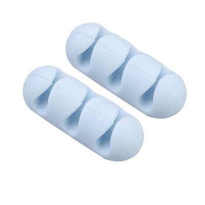 Ατζέντα καλωδίου USB σιλικόνης Φορτιστής κλιπ ακουστικών Στήριγμα γραμμής δεδομένων Καλώδιο κουρδίσματος αυτοκινήτου Αξεσουάρ γραφείου Αναλώσιμα γραφείου