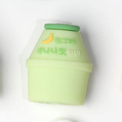 2 tk laadimiskaabli hammustuskaitse andmeliini juhe armas multifilmi pehme PVC kate Apple Android Type-C Cola avokaado lille jaoks