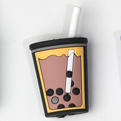 2 tk laadimiskaabli hammustuskaitse andmeliini juhe armas multifilmi pehme PVC kate Apple Android Type-C Cola avokaado lille jaoks