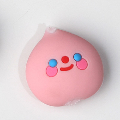 2 tk laadimiskaabli hammustuskaitse andmeliini juhe armas multifilmi pehme PVC kate Apple Android Type-C Cola avokaado lille jaoks