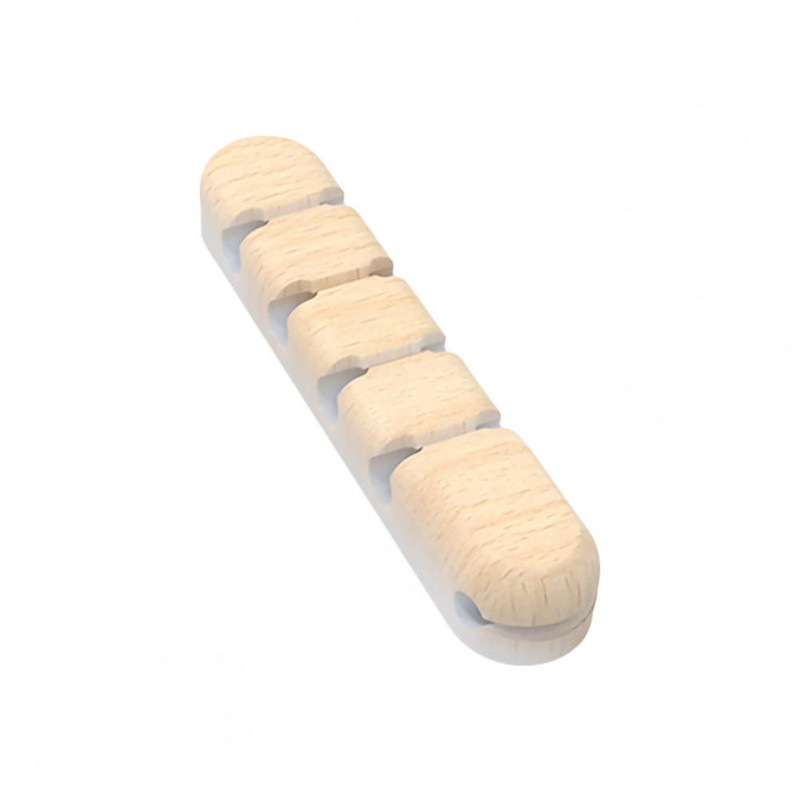 Cable Organizers Αυτοκόλλητο Desk Management Silicone 3/5/7 Holes Wire Cord Organizer Clip for Desktop