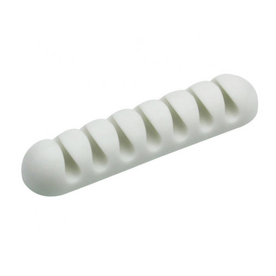 7-dierkový silikónový navíjač káblov, organizér USB káblov, navíjač drôtov, spony na správu káblov pre myš, slúchadlá, držiak kábla slúchadiel