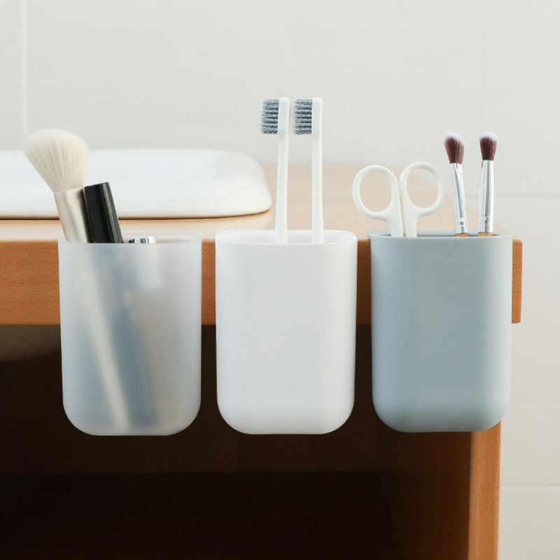 Isekleepuv PP kirjutuslaua rippuv pliiatsiümbris Kirjatarbed Kaugjuhtimispult Hoiukarp kontorilaua korraldaja Kontori hoiustamispliiatsihoidja