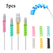Προστατευτικό καλωδίου USB Καλώδιο Spiral Προστατευτικό καλωδίου Καλώδιο Ακουστικών Καλώδιο Λουράκι ποντικιού Back to Back Δέσμη καλωδίων Organizer καλωδίου