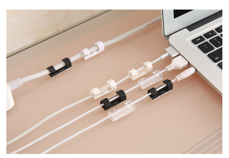 20 TK juhe kaabli haldamise korraldaja lauaarvuti ja tööjaama juhtmeklambrite haldushoidik andmetelefoniliini kaabli kerija ümbris