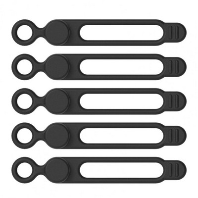 5Pcs QOOVI organizator kabela Namotač žice 10,6 cm Stezaljka za držanje USB kabela za držač slušalica Zaštitnik kabela miša tipkovnice