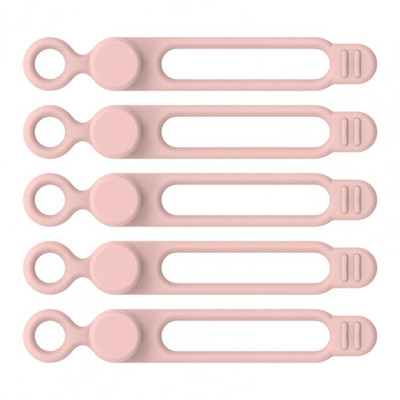 5Pcs QOOVI organizator kabela Namotač žice 10,6 cm Stezaljka za držanje USB kabela za držač slušalica Zaštitnik kabela miša tipkovnice