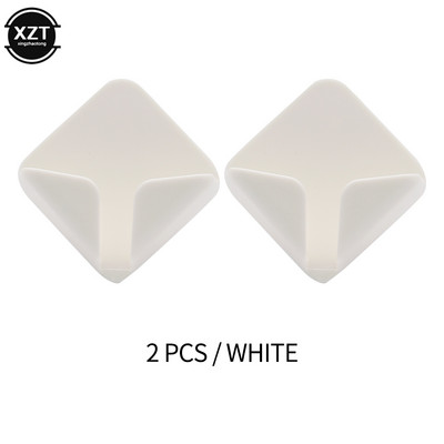 Radošs sienas kontaktligzdas āķis bez izsekojamības lipīga āķa stieples turētājs Uzglabāšana virtuves guļamistabas statīvs, 2 iepakojumi