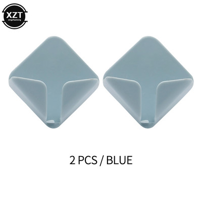 Radošs sienas kontaktligzdas āķis bez izsekojamības lipīga āķa stieples turētājs Uzglabāšana virtuves guļamistabas statīvs, 2 iepakojumi