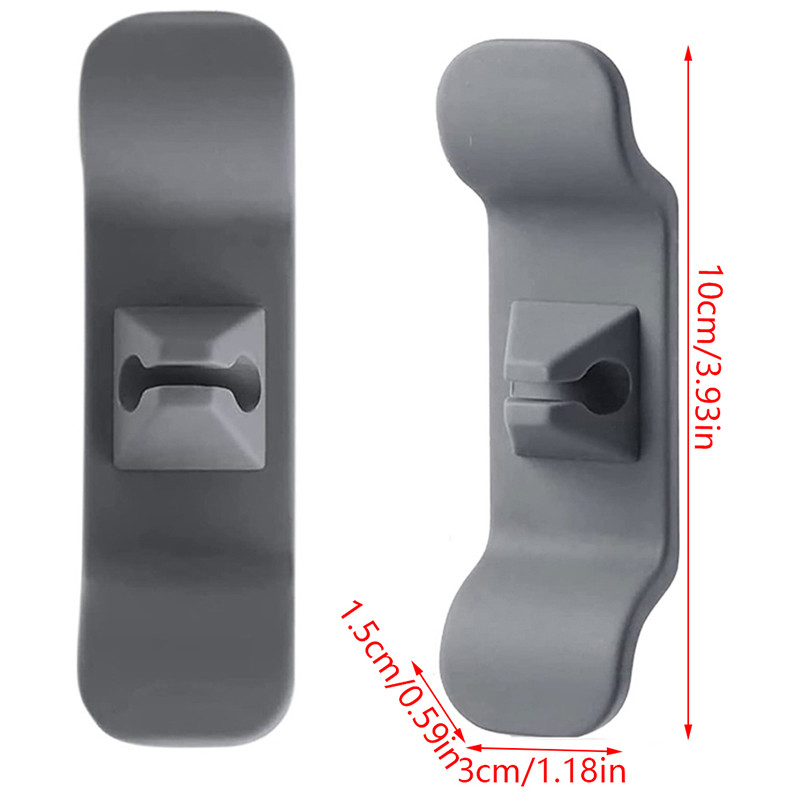 2db Vezetékcsomagoló Szervező Clipek Tartó Vezetékrejtő Kábeltekercselő kezelőcsomag Konyhai készülékek Állvány Turmixgép Keverőkhöz