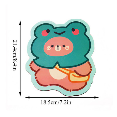 INS peles paliktnis Pretslīdēšanas paliktnis Mīlīgs korejiešu stila datora peles paliktnis Karikatūras biroja piederumi