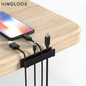 1 buc. Clip pentru cablu de date de birou Organizator de cabluri pentru birou Suport organizator USB Suport clemă de sârmă Clemă de fixare Cataramă Suport cabluri de birou