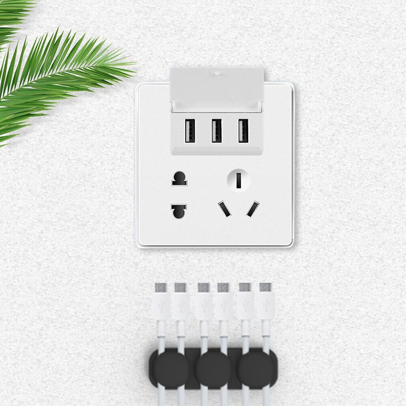 Silikono USB laikiklio vielos spaustukas, skirtas staliniam laido laikikliui Stalinis duomenų kabelio laikiklis Ausinių linijos spaustukas Stalinių kabelių palaikymas