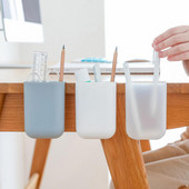 Stol Viseća kutija za olovke Držač Samoljepljivi PP pribor Kutija za pohranu Daljinski upravljač Držač kista za šminku Organizator