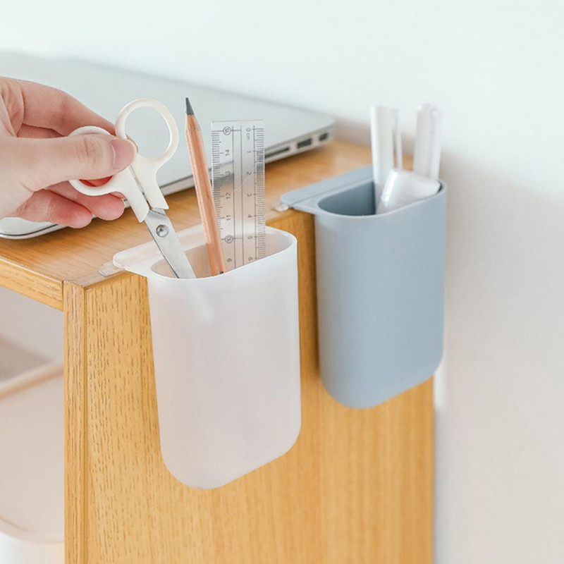 Stol Viseća kutija za olovke Držač Samoljepljivi PP pribor Kutija za pohranu Daljinski upravljač Držač kista za šminku Organizator