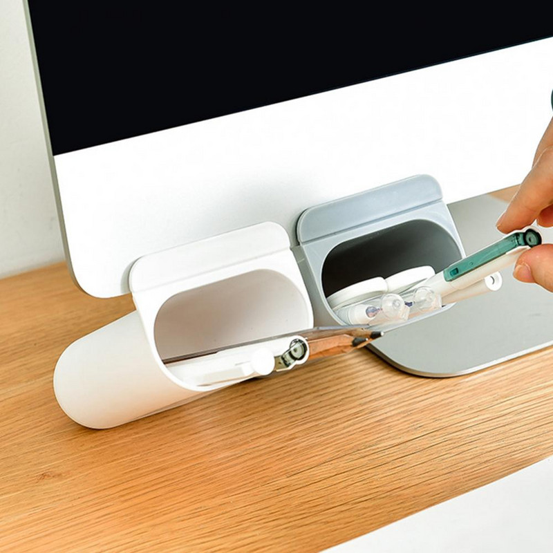 Stol Viseća kutija za olovke Držač Samoljepljivi PP pribor Kutija za pohranu Daljinski upravljač Držač kista za šminku Organizator