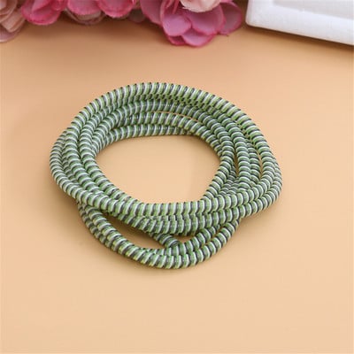 1,6 M USB kábelvédő töltő Szervező hüvely kábelvédő vezeték kezelő kábeltartó rugós adatvonal védő tok