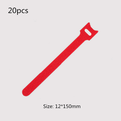 50 kom/set Ljepljiva omča Kuka i omča Remen Vezice za kabele Višekratni stolni žičani organizator Samoljepljivi držač kopče Vezice Remen