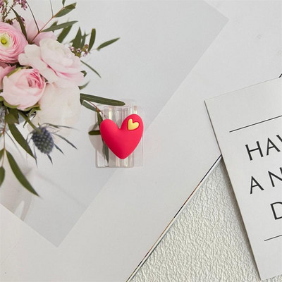 Laadimiskaabli kaitsja armas multikas läbipaistev andmeliini kaitsekate laadija juhtme haldus iPhone Xiaomi Huawei jaoks