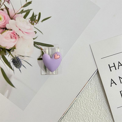 Laadimiskaabli kaitsja armas multikas läbipaistev andmeliini kaitsekate laadija juhtme haldus iPhone Xiaomi Huawei jaoks