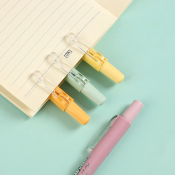 4 бр./компл. Креативен дизайн Morandi Press Флуоресцентна химикалка Комбинирана Училищни офис консумативи Маркиращ маркер