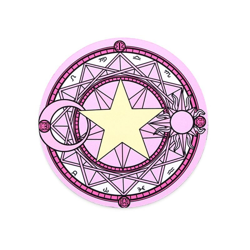 Aubess 14 stilova podloga za miš Slatka okrugla dodatna oprema za računalne igre Planet Series Gumena neklizajuća tipkovnica Podloga za miš Uredski stol Ma