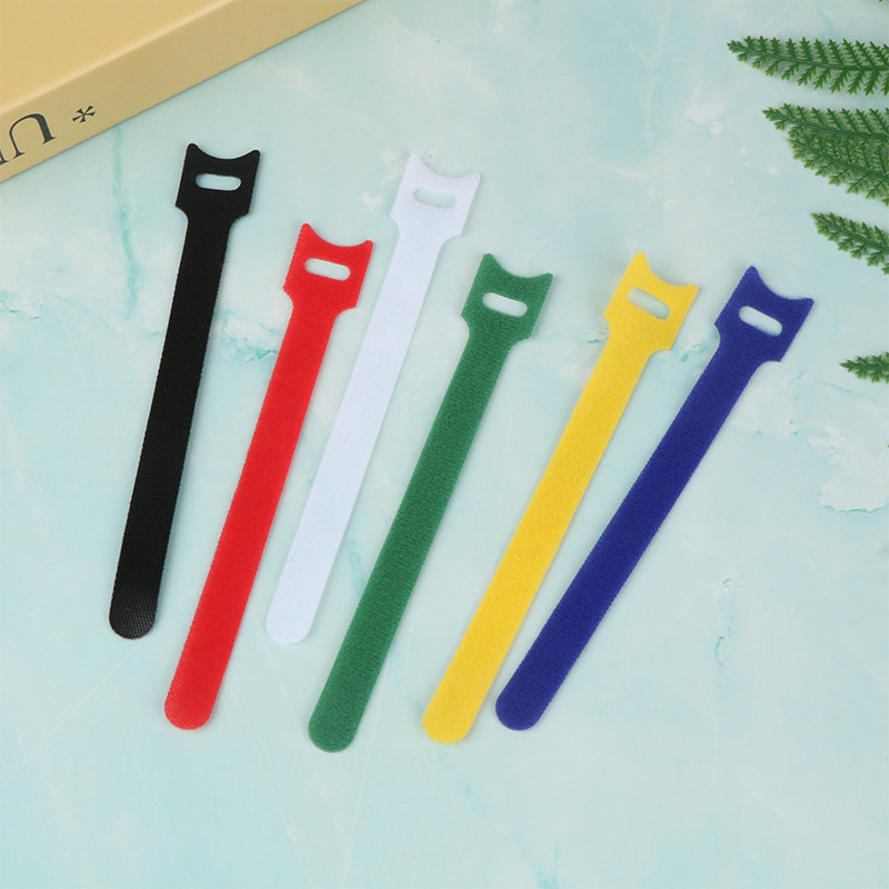 30 KOM. Vezice za kabele koje se mogu osloboditi Plastika u boji za višekratnu upotrebu Vezice za kabele od najlonske petlje Zip vezice za snop T-tipa Žica za kabelsku vezicu