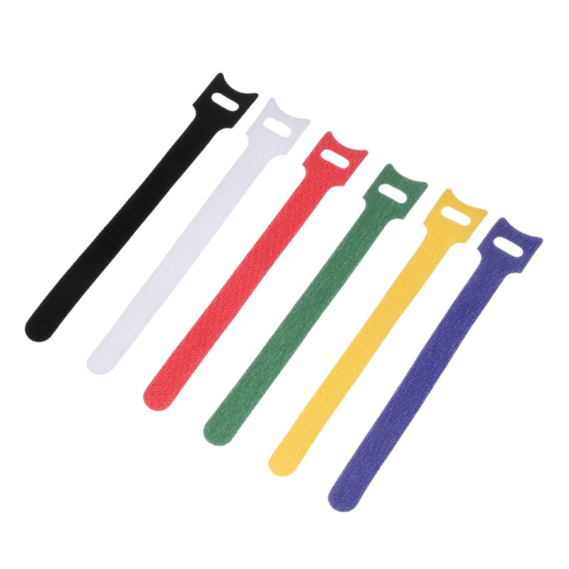 30 KOM. Vezice za kabele koje se mogu osloboditi Plastika u boji za višekratnu upotrebu Vezice za kabele od najlonske petlje Zip vezice za snop T-tipa Žica za kabelsku vezicu