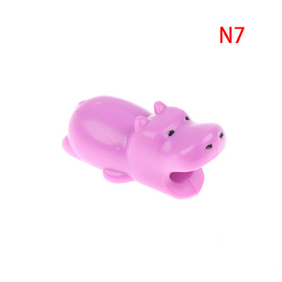 USB Cable bites Protector Animal Cute Cartoon Cover Protect Case for cable Καλώδιο ακουστικών φιλαράκια Σύρμα ντεκόρ κινητού τηλεφώνου