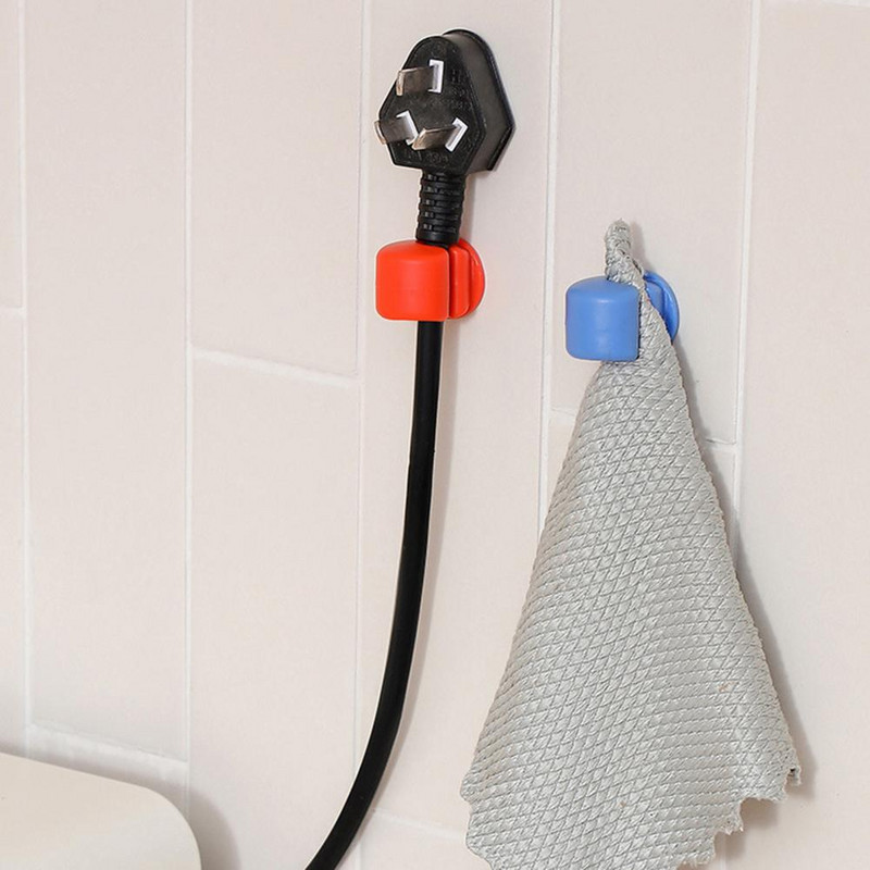 Kuke za pohranjivanje od 3 kom. Izvrsna lagana Izvrstan oblik za spavaću sobu Držači kabela Žičani organizatori