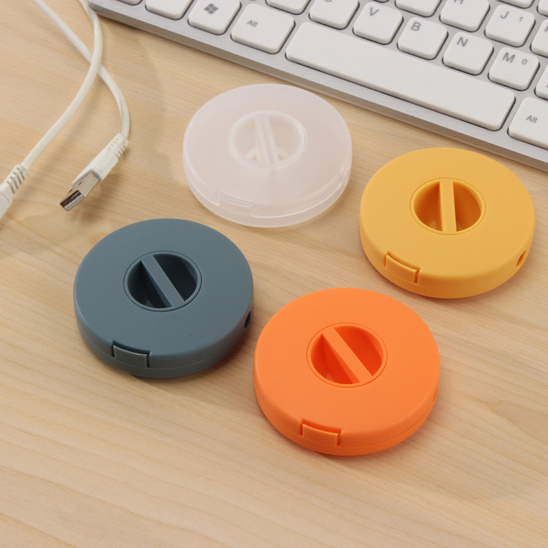 Morandi Kerek forgatható adatvonal-szervező Vezetékkezelés Tárhely Mobiltelefon töltőkábeltekercselő Hordozható kábeltekercselő