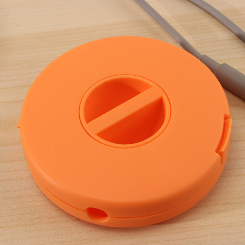 Morandi Kerek forgatható adatvonal-szervező Vezetékkezelés Tárhely Mobiltelefon töltőkábeltekercselő Hordozható kábeltekercselő