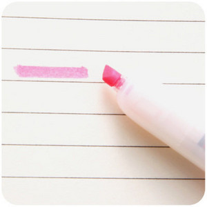 Olovka za pisce Studentski materijal Prozirni marker za tiskanje Uredski materijal DIY Planer za spomenare Fluorescentna olovka