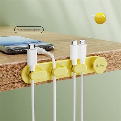 1PC Organizator kabela Organizator za žice USB Cable Management Čuvar kabela Držač kabela za stol Auto Kućni i uredski organizatori kabela