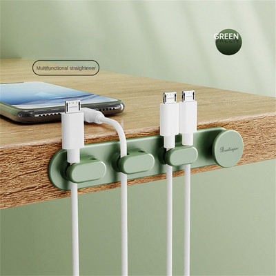 1PC Organizator kabela Organizator za žice USB Cable Management Čuvar kabela Držač kabela za stol Auto Kućni i uredski organizatori kabela