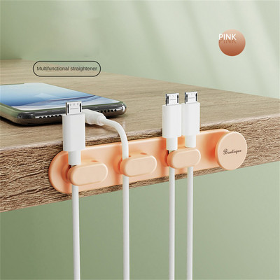 1PC Organizator kabela Organizator za žice USB Cable Management Čuvar kabela Držač kabela za stol Auto Kućni i uredski organizatori kabela