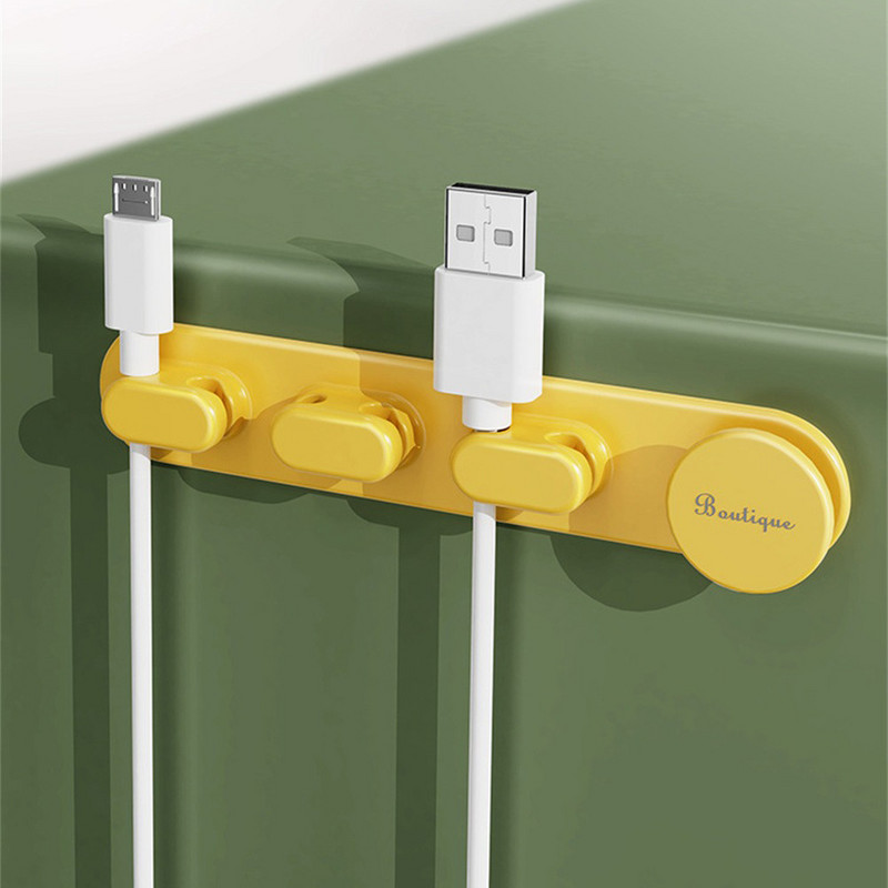 1PC Organizator kabela Organizator za žice USB Cable Management Čuvar kabela Držač kabela za stol Auto Kućni i uredski organizatori kabela