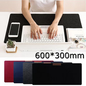 Uredski stol za računalo Podloga za stol Tipkovnica Velika podloga za miša Jastuk za prijenosno računalo od filca Neklizajuća antistatička podloga Podloga za miša za igrače 600*300 mm