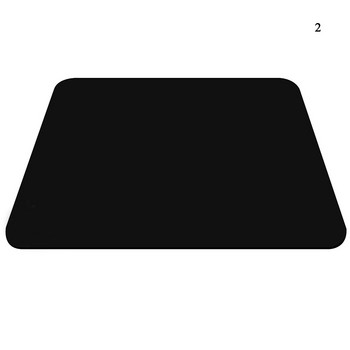 210*260 MM Черна противоплъзгаща подложка за мишка Удебелена удобна подложка за компютърна мишка Универсална гумена подложка за игри