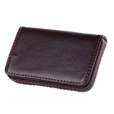 Jednobojni PU kožni držač posjetnice Držač kartice s imenom Knjiga kartica Paket kartica velikog kapaciteta Držač kartice Organizatori kartica