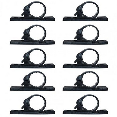 10 komada Praktični organizator podatkovne linije, stezaljke za pohranu podataka, praktična stezaljka za kabele za ured