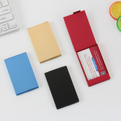 Držač posjetnica od nehrđajućeg čelika Metalna kutija Aluminijska kutija za kartice s imenima Novčanik Držač kreditne iskaznice Uredski materijal Praktična kutija