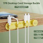 Stonego silikonski organizator USB kabela Namatač kabela Desktop Tidy Management Stege Držač kabela za miša Organizatori žice za slušalice