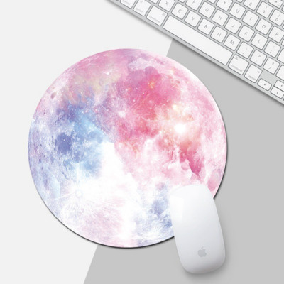 Kawaii Round Mouse Pad Desk Pad Laptop Mouse Mat for Office Πληκτρολόγιο υπολογιστή οικιακού υπολογιστή Cute Mouse Pad Αντιολισθητικό ελαστικό στρώμα γραφείου