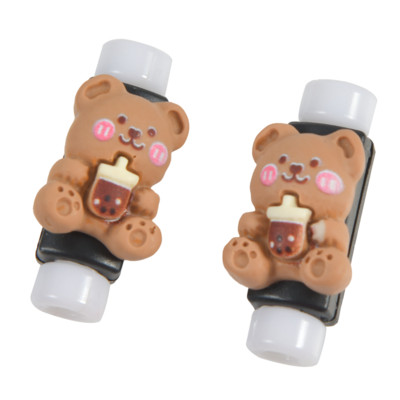 2 kom podatkovni kabel u boji Zaštitna torbica Slatki crtani Kabel za punjenje mobilnog telefona Zaštita od loma Kabel za slušalice