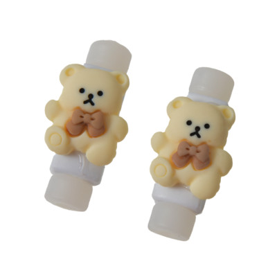 2 kom podatkovni kabel u boji Zaštitna torbica Slatki crtani Kabel za punjenje mobilnog telefona Zaštita od loma Kabel za slušalice