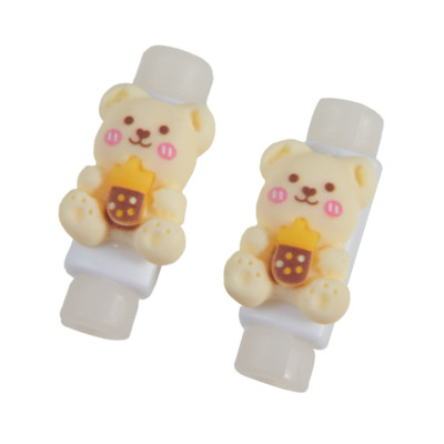 2 kom podatkovni kabel u boji Zaštitna torbica Slatki crtani Kabel za punjenje mobilnog telefona Zaštita od loma Kabel za slušalice