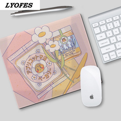 Лаптоп Подложка за мишка за офис Домашен компютър Компютърна клавиатура Сладка подложка за мишка Kawaii Подложка за бюро Deskpad Gaming Desk Mats Gamer 22x18cm