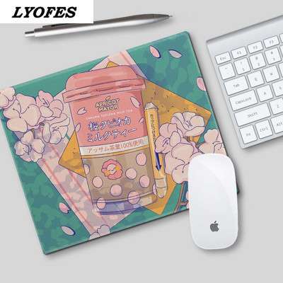 Лаптоп Подложка за мишка за офис Домашен компютър Компютърна клавиатура Сладка подложка за мишка Kawaii Подложка за бюро Deskpad Gaming Desk Mats Gamer 22x18cm