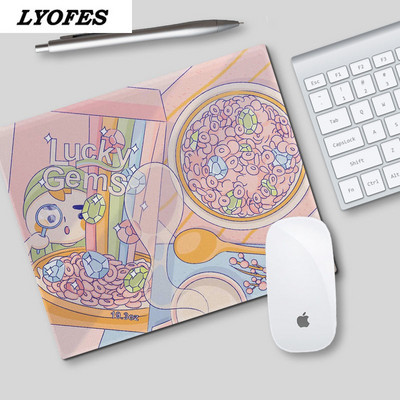 Лаптоп Подложка за мишка за офис Домашен компютър Компютърна клавиатура Сладка подложка за мишка Kawaii Подложка за бюро Deskpad Gaming Desk Mats Gamer 22x18cm